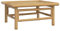 vidaXL Tavolo da Giardino 65x55x30 cm in bambù