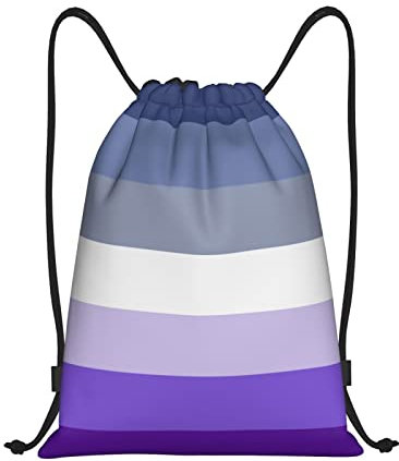 385 Rucksack Mit Kordelzug Butch Lesben Pride Flagge Unisex Turnbeutel Erwachsene Schuhbeutel Verstellbar Gymnastikbeutel, Für Yoga, Strand, Schule