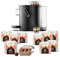 CAFE ROYAL SWITZERLAND PROFESSIONAL Machine à Café CoffeeB Globe Noir 1.3L avec 90 Coffee Balls Expresso Forte - 100% Compostables