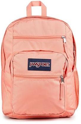 JANSPORT Big Student, Mochila Unisex adulto, Talla única, Rosa (Peach Bum)