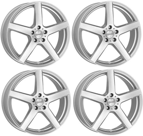 4x Dezent Felgen Alufelgen TY 7.0Jx17 ET44,50 5x112 kompatibel mit Mercedes Benz A B C CLA GLA A B C GLB