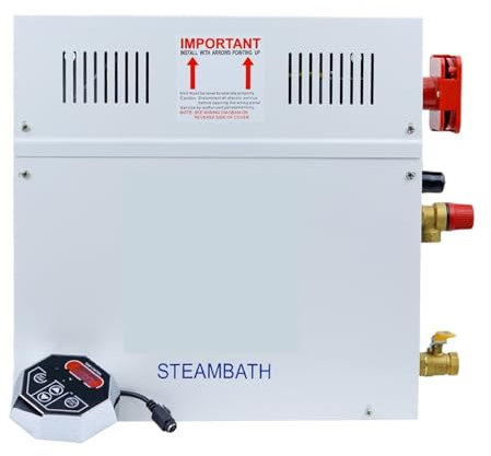 Sauna Steam Generator 3KW Steam Generator Sauna Steam Bath Machine For Home Sauna Room SPA Fumigation Machine With Digital Controller for Shower in Home