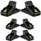X6 Trampas Para Ratones y Ratas Reutilizables De Alta Resistencia. Cepos Ratas y Ratones Potente Y Eficaz Lavable Para Interiores Y Exteriores. Trampas Robustas Y Fáciles De Usar Con Diseño Seguro