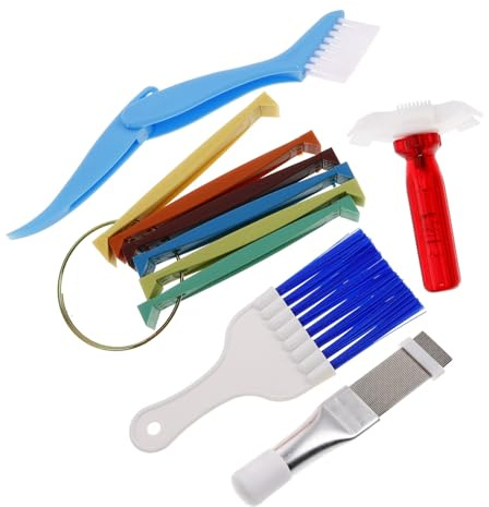 Cabilock Air Conditioner Fin Comb Cleaner for Dryer Cleaning Brush Radiator Comb for Rv Air Conditioner Cleaner and Radiator