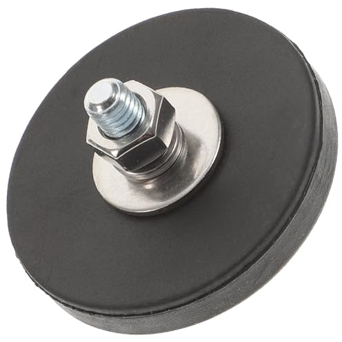 FUNNETOYU Base Magnetica Magneti Rivestiti per Montaggio Staffe Videocamere e Luci da Cucina Supporto Magnetico Resistente per Uso Esterno e Piccoli Dispositivi