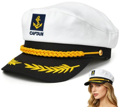 WADUBI Sombreros de Capitán para Disfraces, Fiestas Temáticas y Cosplay