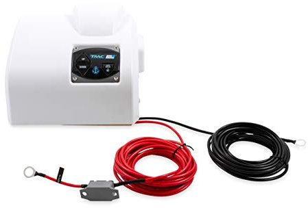 Trac Outdoors Sea 40 AutoDeploy-G3 Electric Anchor Winch - Anchors Up to 40 lb. - Includes 100-feet of Pre-Wound Anchor Rope with Use (69020)