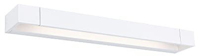 Paulmann LED Deckenleuchte Lucille | dimmbare Decken- oder Wandleuchte, aus Alu, weiß, IP44, Modell 79516