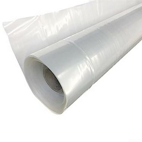 ZYNCUE 1 rollo de película para invernadero, 0,2 mm, plástico transparente, película de polietileno, cubierta para cultivo de plantas, mantiene el calor para verduras, flores, frutas (2 m x 10 m)