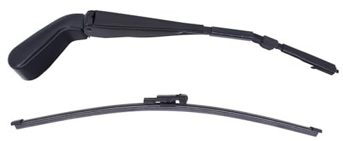 Scheibenwischerarm Wischerblatt Heckwischerarm Heckscheibe Wischerarm Scheibenwischer Heckwischer Hecklappe Scheiben Wischer Arm mit Kappe Abdeckkappe Abdeckung hinten für Viano W639 Vito W639 ab 2003