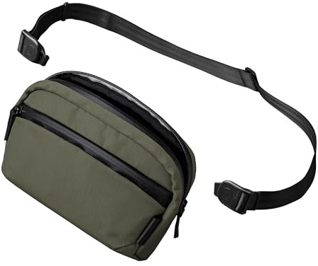 ALPAKA Flight Sling Bag 1L Small Crossbody Sling Bag Green Axoflux 210D