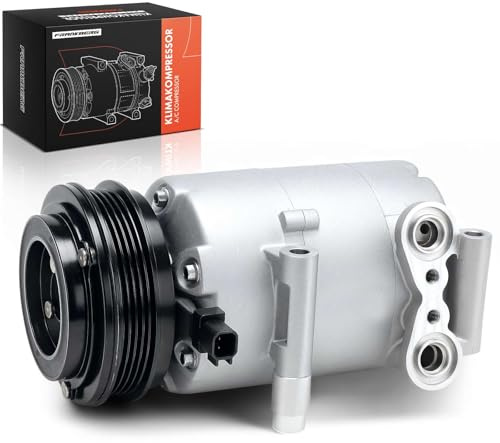 Frankberg Compresor de aire acondicionado con embrague ACP554000P | Compatible con: Enfoque III, Torneo Focus II DA DS FFS, Focus II Saloon DB DH FCH, Focus II DA DP HCP, S40 II 544
