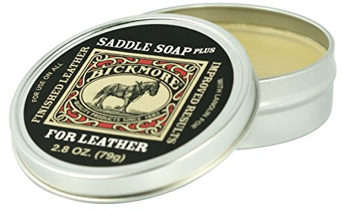 Bickmore Saddle Soap Plus 2.8 oz, Cleaner & Conditioner