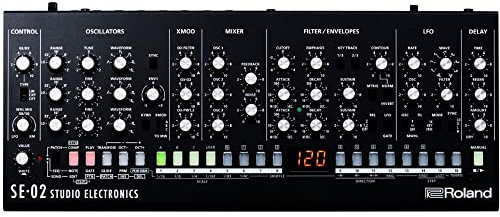 Roland Se-02 Boutique Analog Synthesizer - Vintage Sound,Black