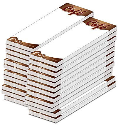 PRICARO Kellnerblock Cafe, 24 Stück