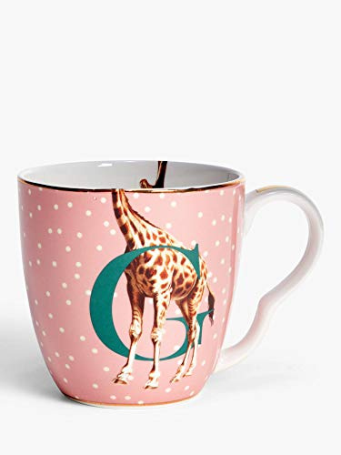 Yvonne Ellen Alphabet Mug G, Bone China