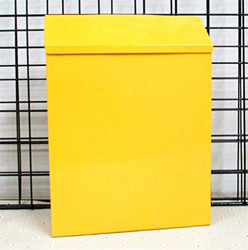 Wandmontierter Stahl-Briefkasten außen wasserdicht Briefkasten Vintage Eisenblech abschließbar Briefkasten Outdoor Briefkästen für Briefe, Zeitung