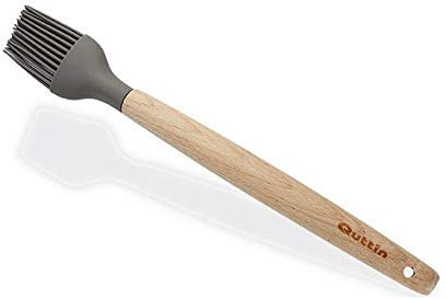 Quttin Soft M/Madera Pinceles de repostería, Acero Inoxidable, Multicolor, 105004