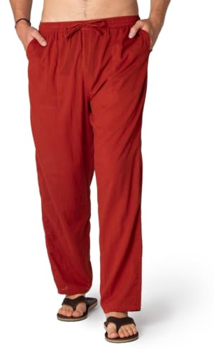 PANASIAM Pants, 'K'-Trousers, redbrown, L