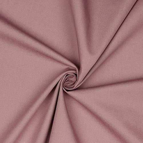 VmG-Store Baumwollstoff Uni 100% Baumwolle Oeko-Tex Meterware ab 50cm über 70 Farben zur Auswahl (085 I Alt Lila, 100 x 148cm)