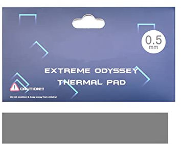 1 one enjoy Thermal Pad 12.8 W/mK, 120x20mm, Non Conductive Silicone Thermal Pads for Laptop Heatsink/GPU/CPU/LED Cooler (0.5mm)