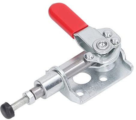 WOOXGEHM Pince À Bascule Réglable Push Pull 16, 4 Mm, Force de Serrage 40 Kg, Outil Manuel À Dégagement Rapide pour Le Soudage, Le Travail du Bois, Le Moulage, Angle D'Ouverture