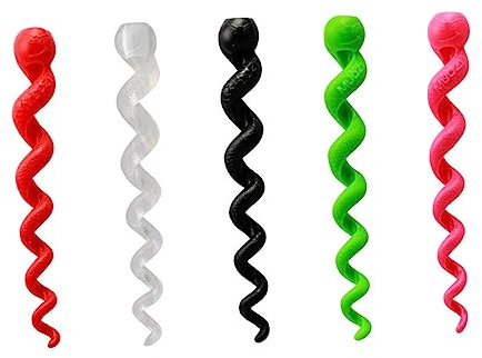 SUPVOX 5pcs Silicone Bike Brake Cable Protectors for Bicycles, Brake Wire Sleeve Covers Offering Sturdy Frame Protection and Safety, Suitable for Mountain and Road Bikes