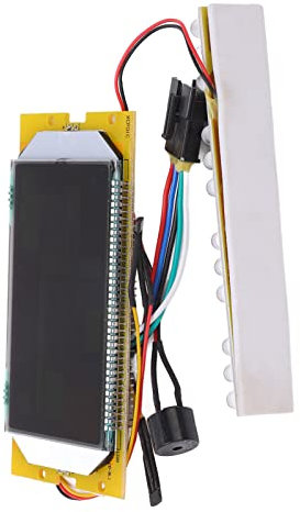 KIMISS Écran LCD de Vélo électrique, Remplacement d'écran de Scooter Universel étanche 36 V Sports de Plein Air Accessoires de Loisirs en Plein Air Gadgets électroniques Compteurs de