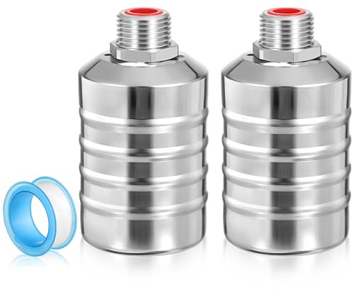 2Stk Automatisches Schwimmerventil Wasserstandsregelventil Schwimmerschalter Tank Wasserstandskontrolle automatische Abschaltung robustes Design