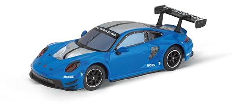Carrera Hybrid, Porsche 911 GT3 R Roxy, Maßstab 1:50, Mit Front- und Rücklichtern, Lithium-Akku für bis zu 30 Minuten Rennaction, USB-C-Aufladung in 20 Minuten, Mobile App-Steuerung