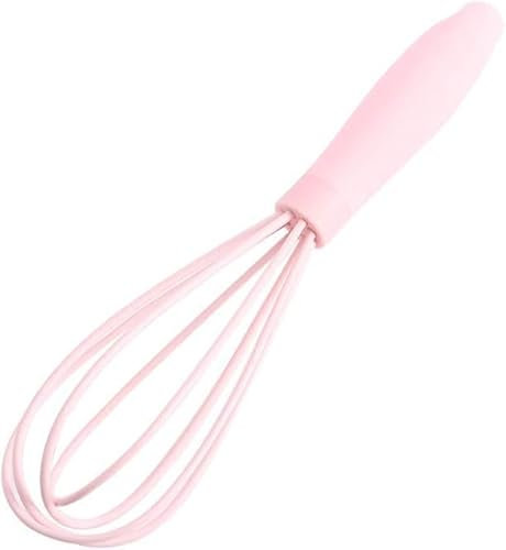 1Pc Pink Multifunctional Egg Whisks,Manual Egg Beaters Mini Egg Mixers Egg Stirrers,Creative Cream Whisks Kitchen Utensils Baking Tools, Cooking Utensils,Kitchen and Dining, Easy to Use,Small Size