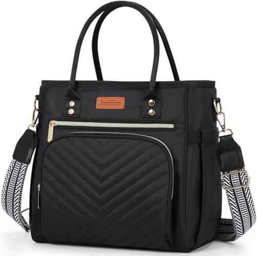 Jomddems Tragbare und wiederverwendbare große isolierte Lunchtasche für Damen bei der Arbeit, Picknickbox für Herren