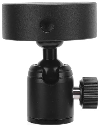 Sxhlseller Ball Heads Satellite Assembly Adapter, Aluminum Alloy -Satellite -Tobod Bergadapter Bolzenfdigungs System Good Compatibility for Camping (Black Adapter)