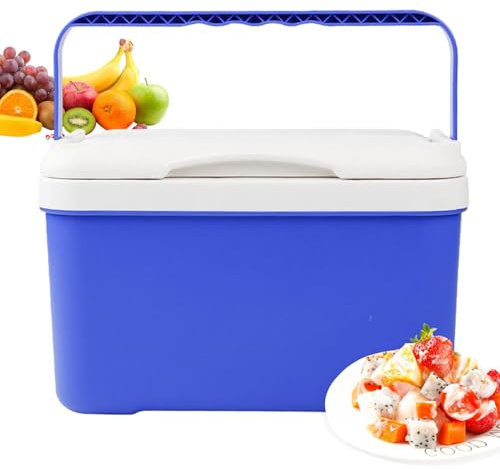 Baoqifong Cooler Isolati | Cassa Isolata 6L Impermeabile | Frigorifero Portatile Grande con Manico - per Ghiaccio, Auto, Escursionismo, Viaggio, Palestra e Viaggio di Lavoro