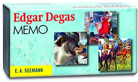Edgar Degas. Memo. Gedächtnisspiel mit 36 Motiven des berühmten Malers