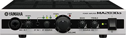 Mixer Amp with 3 Stereo Inputs and 2 Microphone Inputs. Uses The Dcp1v4s-Us Wall