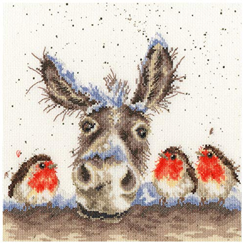 Bothy Threads Kreuzstich Satz - Weihnachten Esel