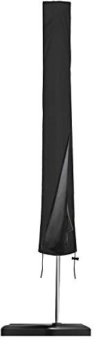 Copertura per Ombrellone Impermeabile, Vegena Copertura Ombrellone da Giardino, Copri Ombrellone da Terrazza All'aperto, 420D Telo per Ombrellone, Antivento, Anti UV (Fino a Circa Ø 300 cm)