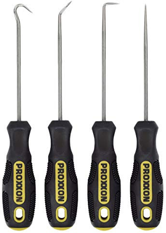 Proxxon 22700 - Set di 4 micro ganci e aghi