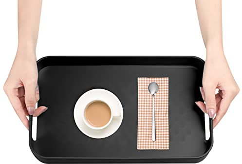 Vassoio Plastica, Vassoio Rettangolare, Vassoi Da Portata, 33.4 x 20 x 4 Cm