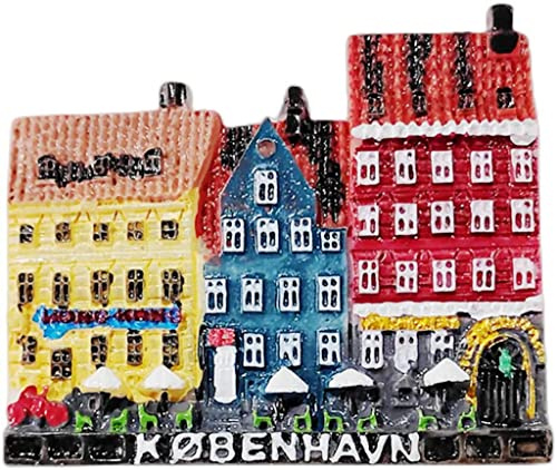 Kopenhagen Dänemark Kühlschrankmagnet Kühlschrankmagnet Dekoration Magnet Aufkleber Souvenir Harz Basteln