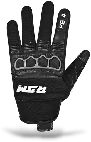 TLA RAM Gants moto homologués CE avec protection des articulations, tailles jusqu'à 5XL hommes et femmes, gant scooter, quad, cross, écran tactile, respirant, mi-saison, protection contre les chocs
