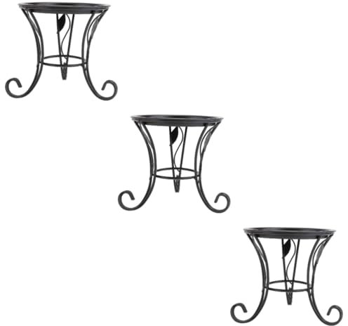 pflanzenständer, blumenstand, blumenstander Blumenregal pflanzenhocker pflanzentopf blumentopf hoch indoor holz seule Garten Blumentreppen Pflanzentreppe Ablagen deko gold metall weiß schwar