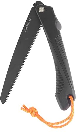 Fire-Maple Folding Camping Saw for Bushcraft and Woodworking | Folding portable hand saw for camping, bushcraft, tree pruning, woodworking and garden use, compact lightweight outdoor tool