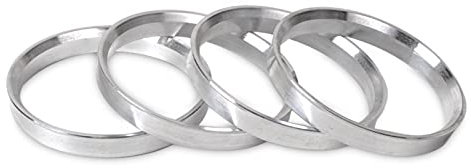 Zentrierringe,Radnaben-Zentrierringe 4x Aluminiumnabenringe |67.1mm Auto Hub Bis 73,1 Mm Radbohrung |ID 67 |OD 73 Passend Für HYUNDAI MAZDA CX-7 KIA SPORTAGE