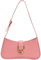 Makukke Handtasche Damen klein, PU Leder Umhängetasche Shoulder Bag Reißverschluss Y2K Bag Damen Schultertasche Vintage für Frauen Dating Party Einkaufe, Rosa Tasche