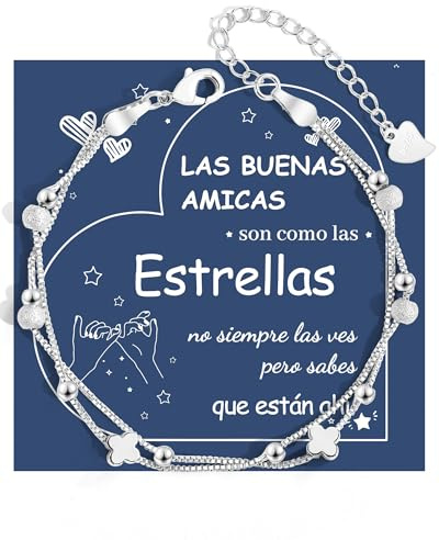 CheersLife Regalo Amiga Regalos Amigas Originales Pulsera Amistad
