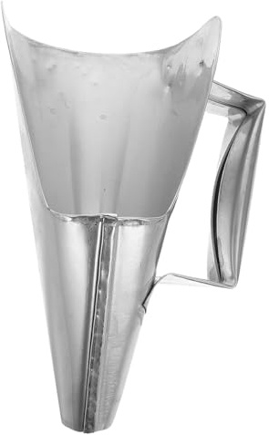 LALADEFIEE Imbuto per Trasferimento Liquidi Manico Antiscivolo Imbuto da Cucina Bocca Larga per Imballaggio Alimentare e Riempimento Vasi Strumento Efficiente per Conservare Marmellate e