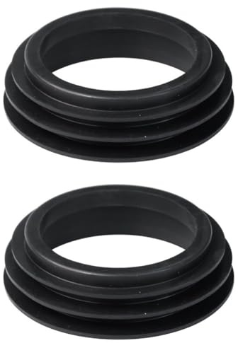 Vibsky Anello di tenuta in gomma per serbatoio dell'acqua e WC, converte tubi di scarico da 90 mm a 110 mm, per impianti idraulici residenziali o commerciali, accessori di drenaggio a prova di perdite