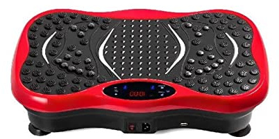 Machine de massage corps entier plaque plate-forme vibration avec des bandes résistance et une télécommande for la combustion graisses, perte poids Assurer la Stabilité